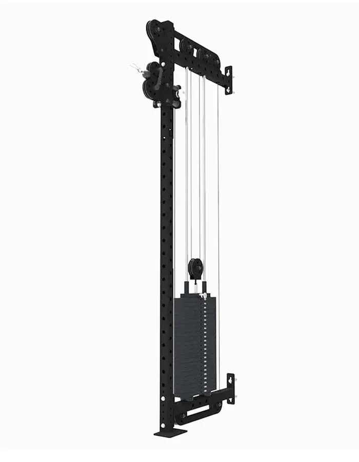 1441 Fitness Wall Mounted Single Pulley Station