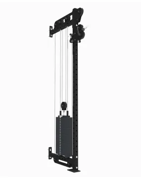 1441 Fitness Wall Mounted Single Pulley Station
