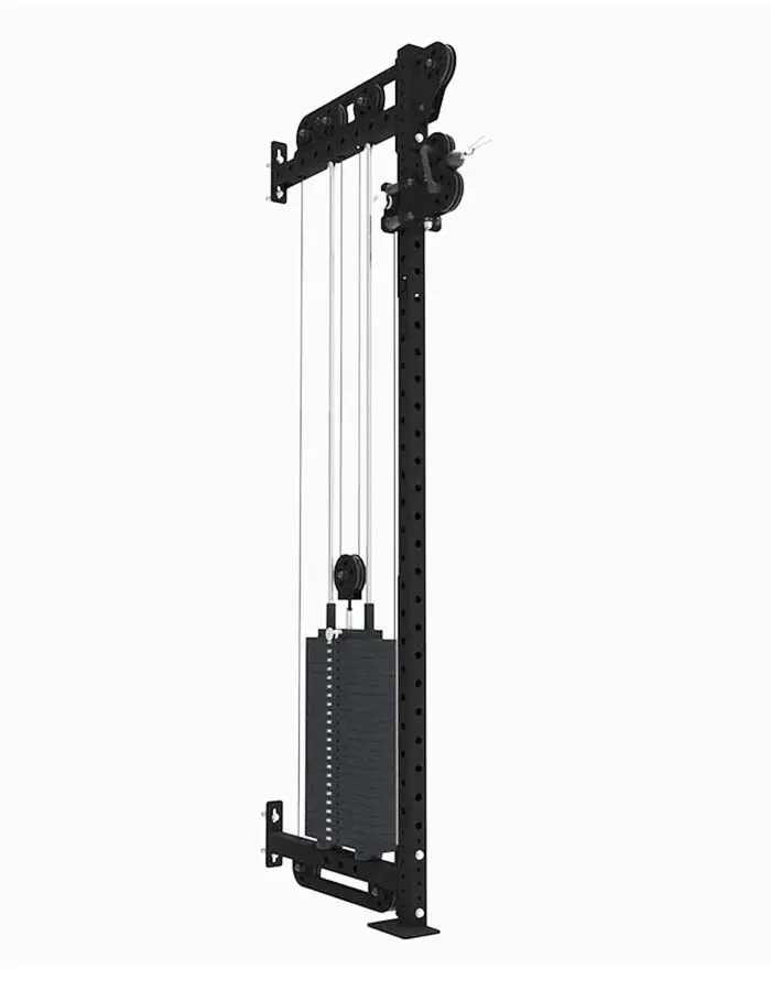 1441 Fitness Wall Mounted Single Pulley Station