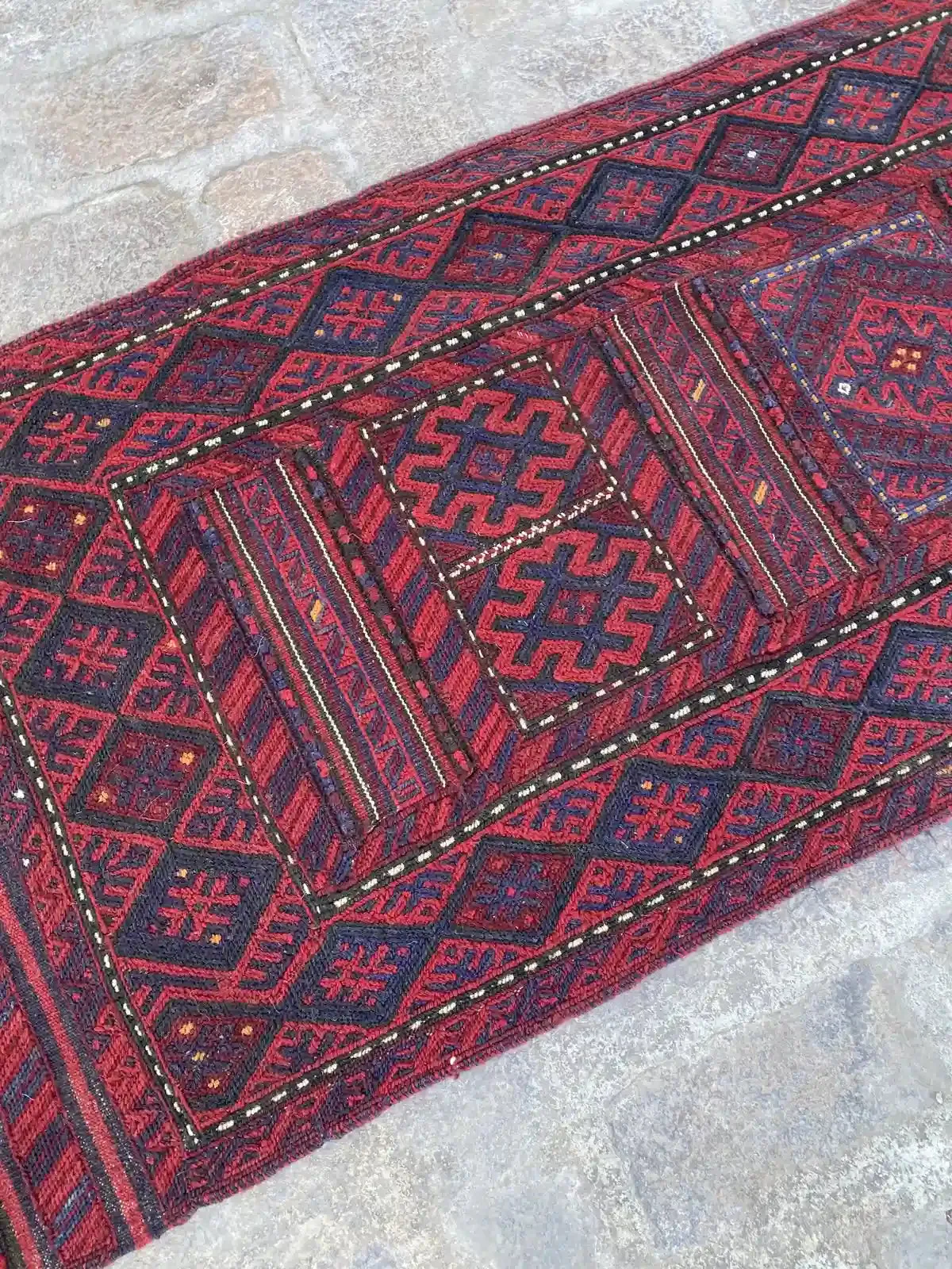 Adreskan kilim runner Traditional Geometric Pattern