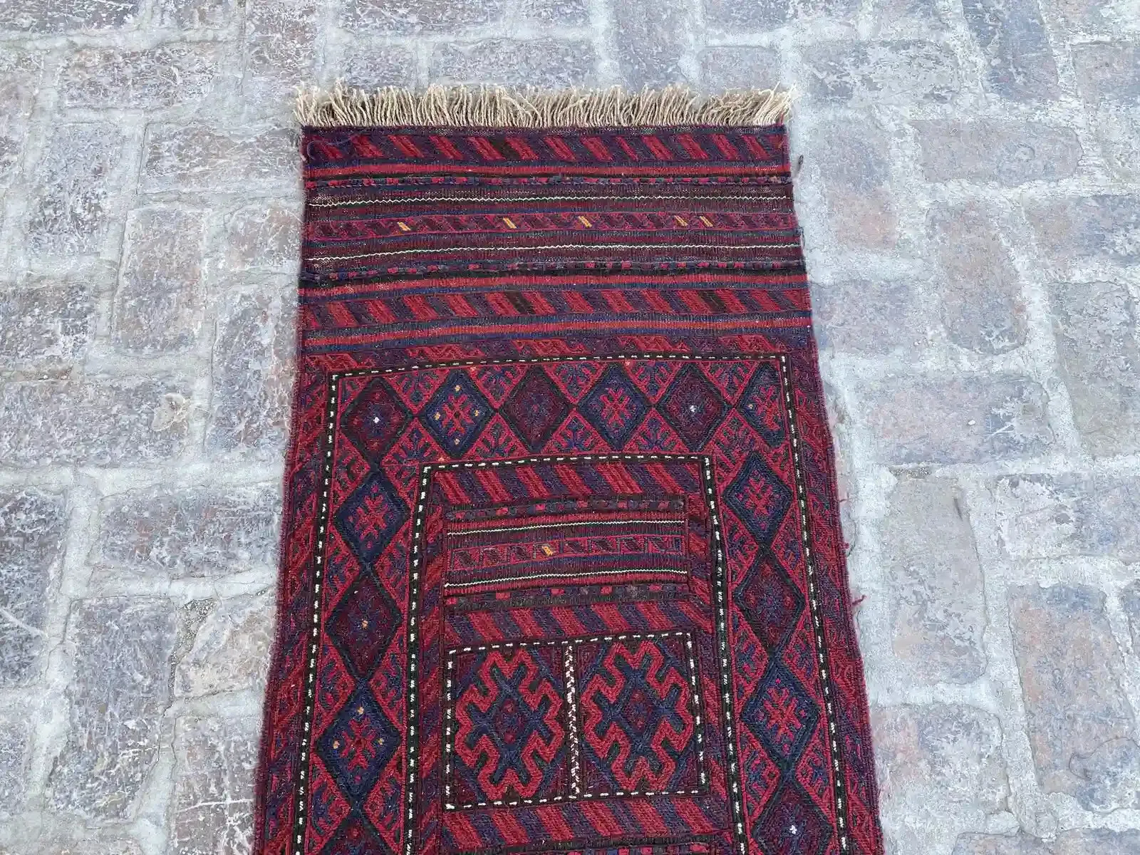 Adreskan kilim runner Traditional Geometric Pattern