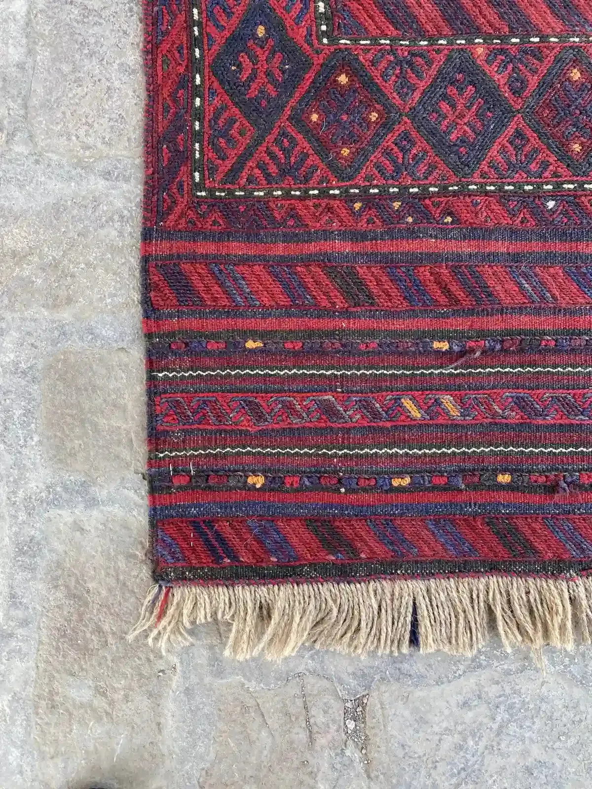 Adreskan kilim runner Traditional Geometric Pattern