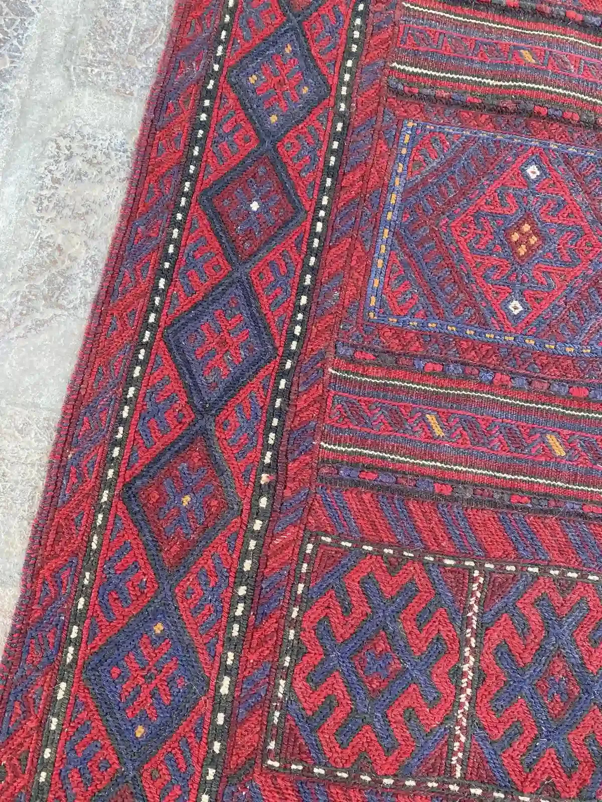 Adreskan kilim runner Traditional Geometric Pattern
