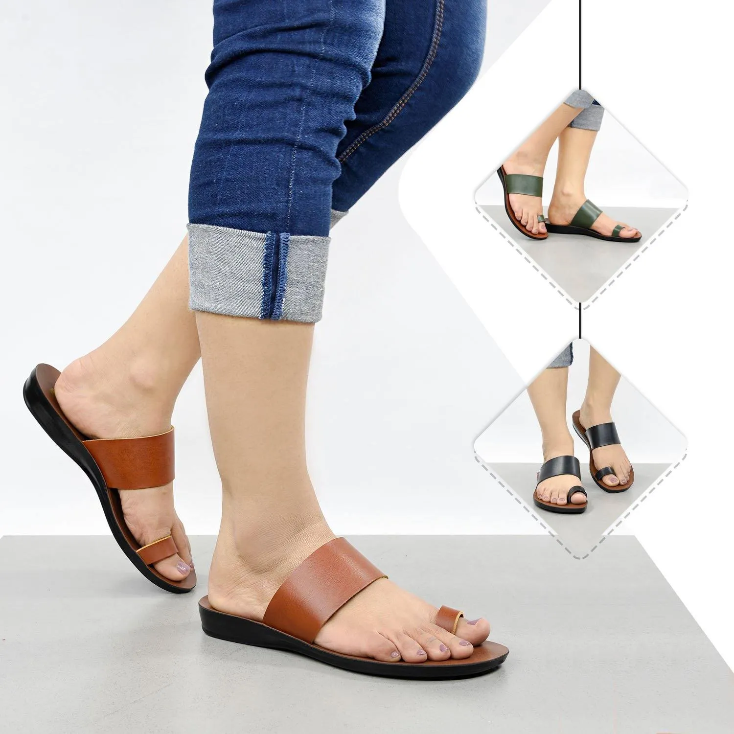 Aerosoft - Veawil LS4829 Vintage Arch Support Outdoor Comfortable Walking Summer Sandals for Women