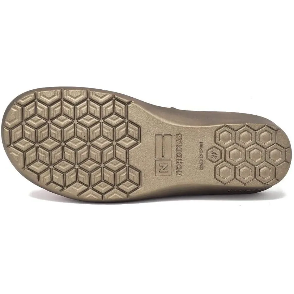 Afelpado Navy 6347-80 Nordikas Comfy Slide Slippers