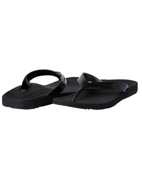 ARCHLINE BALANCE BLACK FLIP FLOPS - BLACK