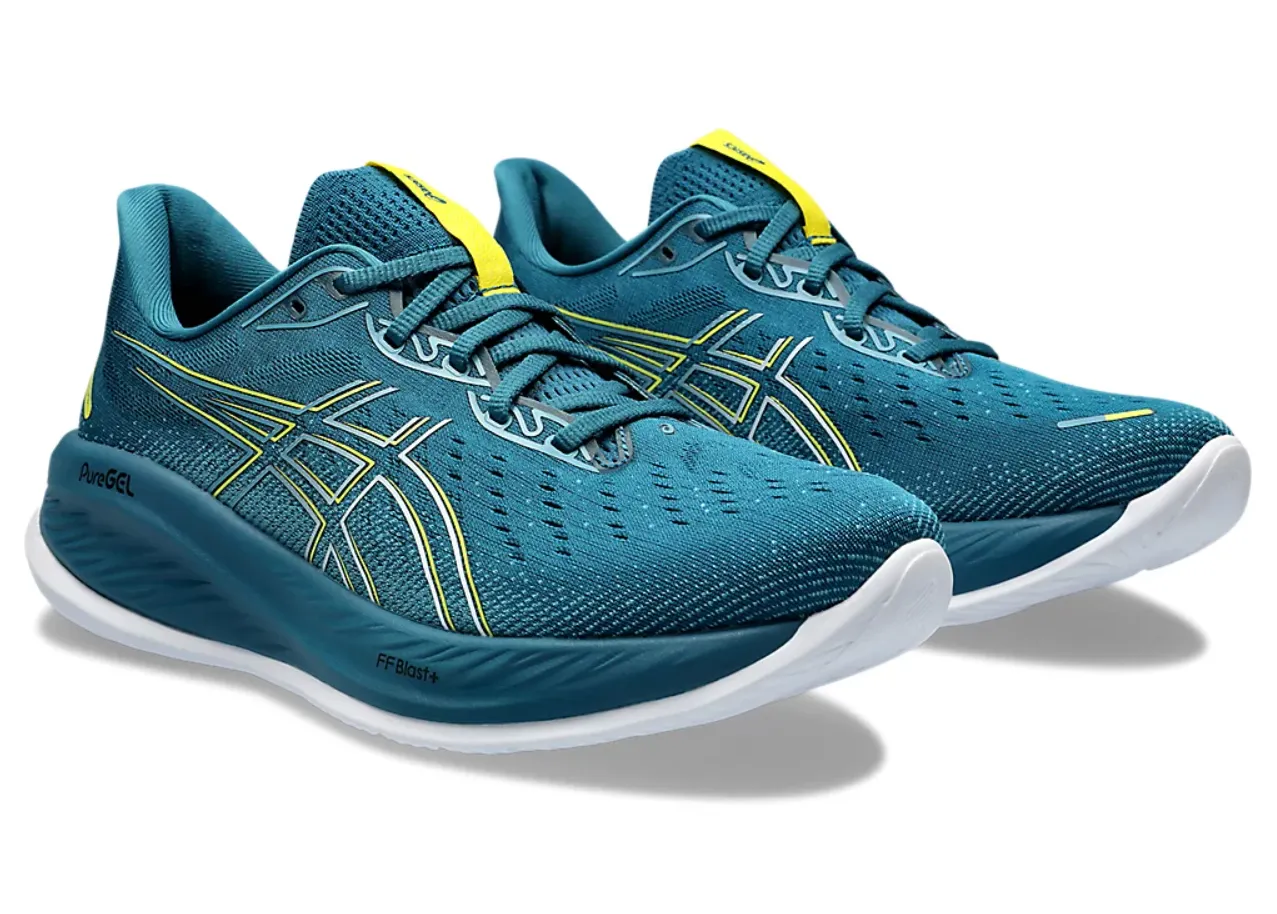 ASICS Gel-Cumulus 26 Men's - Evening Teal / Bright Yellow