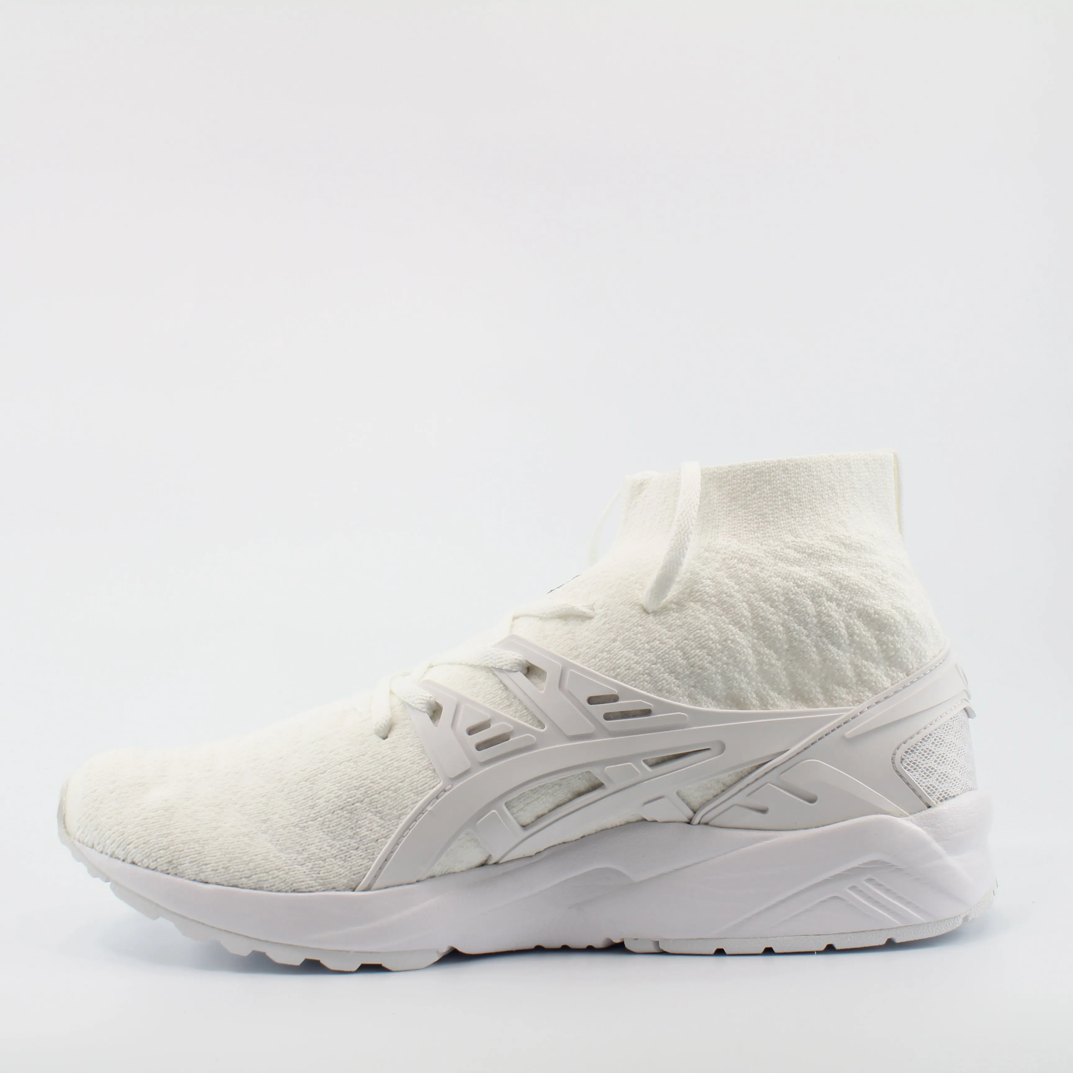 Asics Gel-Kayano Knit Mens White Trainers