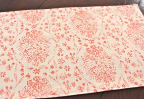 Bunnies Table Runner Coral Table Runner Easter Bunny Table Runner