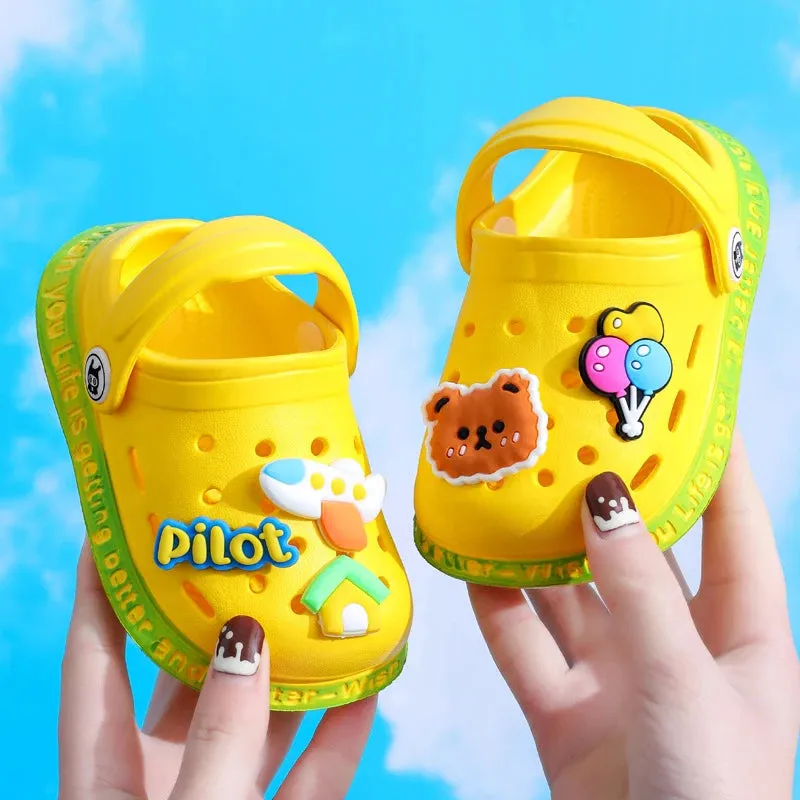 Cartoon Animal Summer Clog Sandals