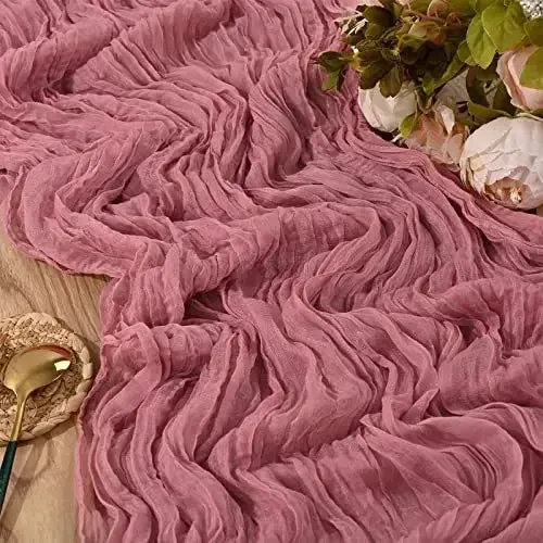 Cheesecloth Table Runner