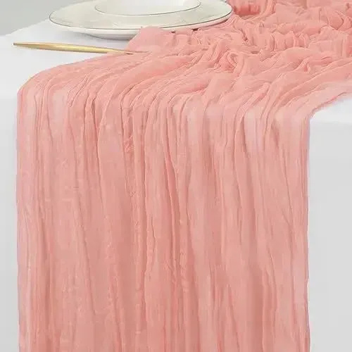 Cheesecloth Table Runner