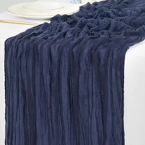 Cheesecloth Table Runner