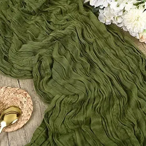 Cheesecloth Table Runner