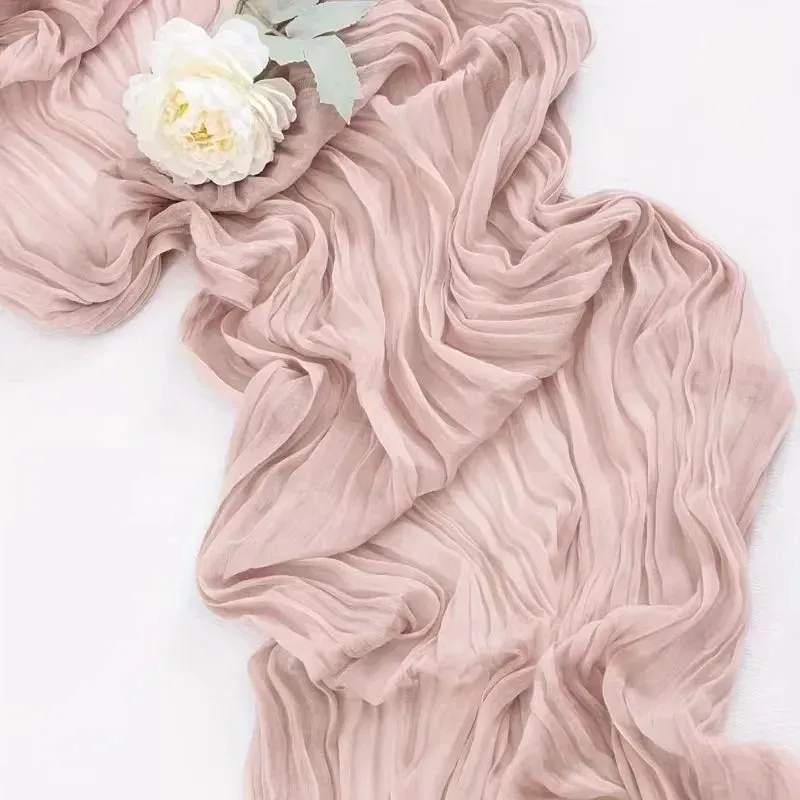 Cheesecloth Table Runner