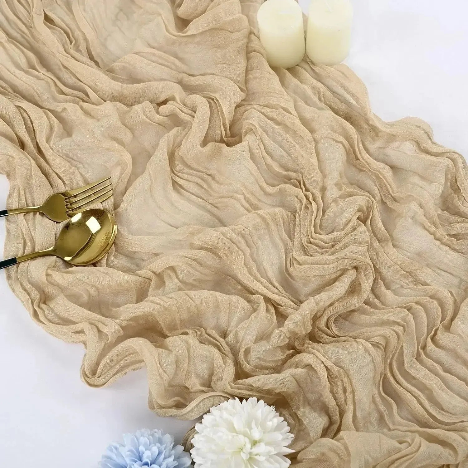 Cheesecloth Table Runner
