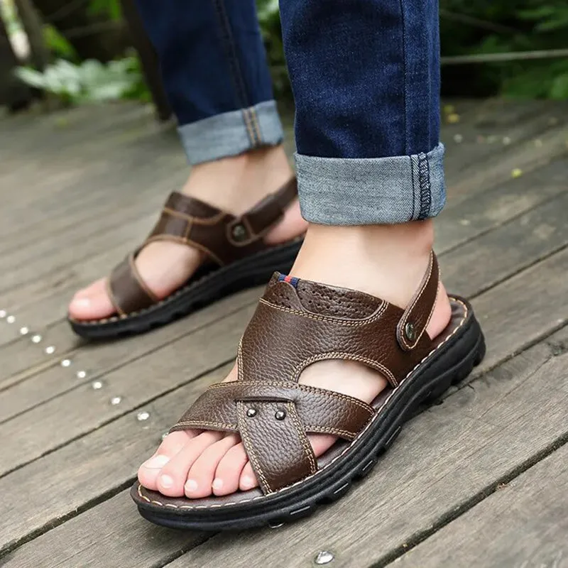 David Flat Sandals for Men