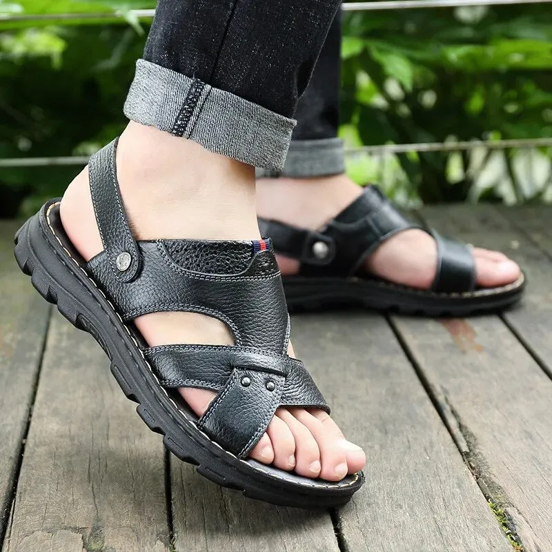 David Flat Sandals for Men