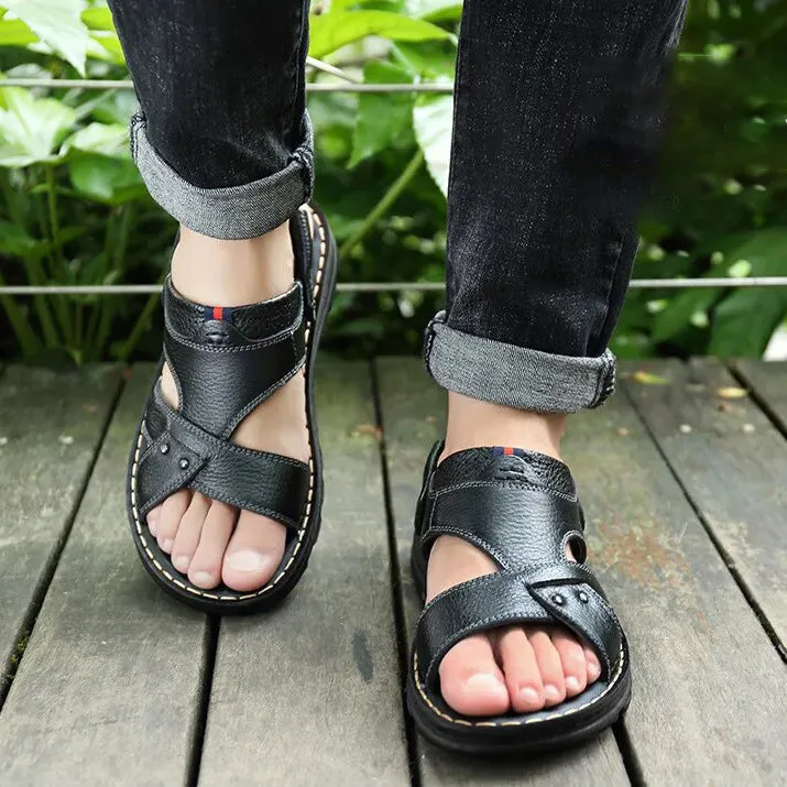 David Flat Sandals for Men