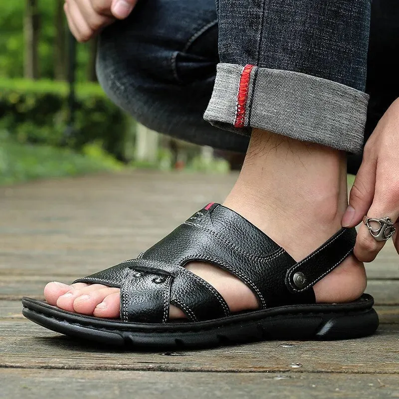 David Flat Sandals for Men