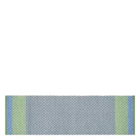 Designers Guild Cortez Cobalt Runner Rug