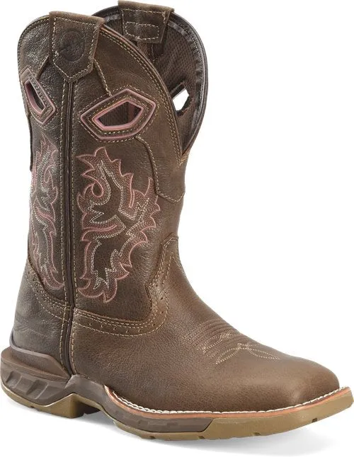 'Double H' Women's 10" Phantom Rider EH Square Soft Toe - Chaos Coco