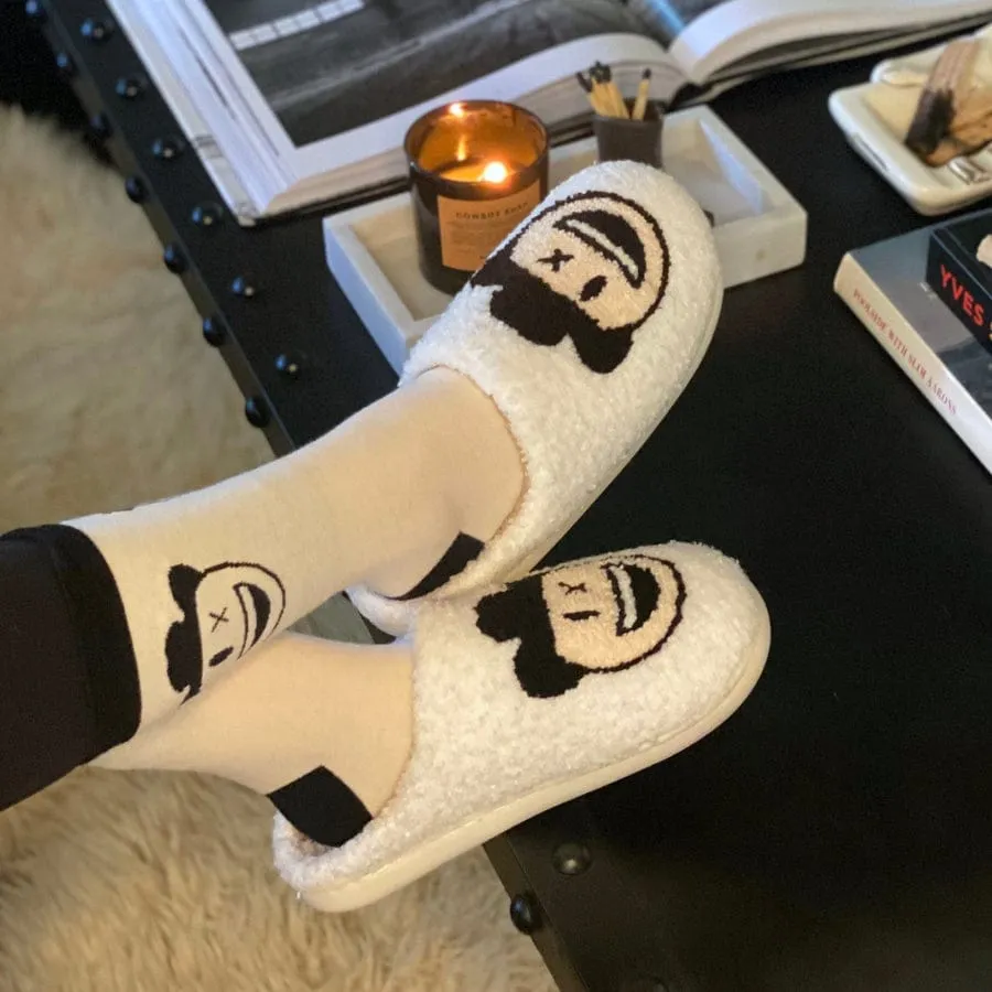 Dreamers & Schemers- Slipper w/crew socks