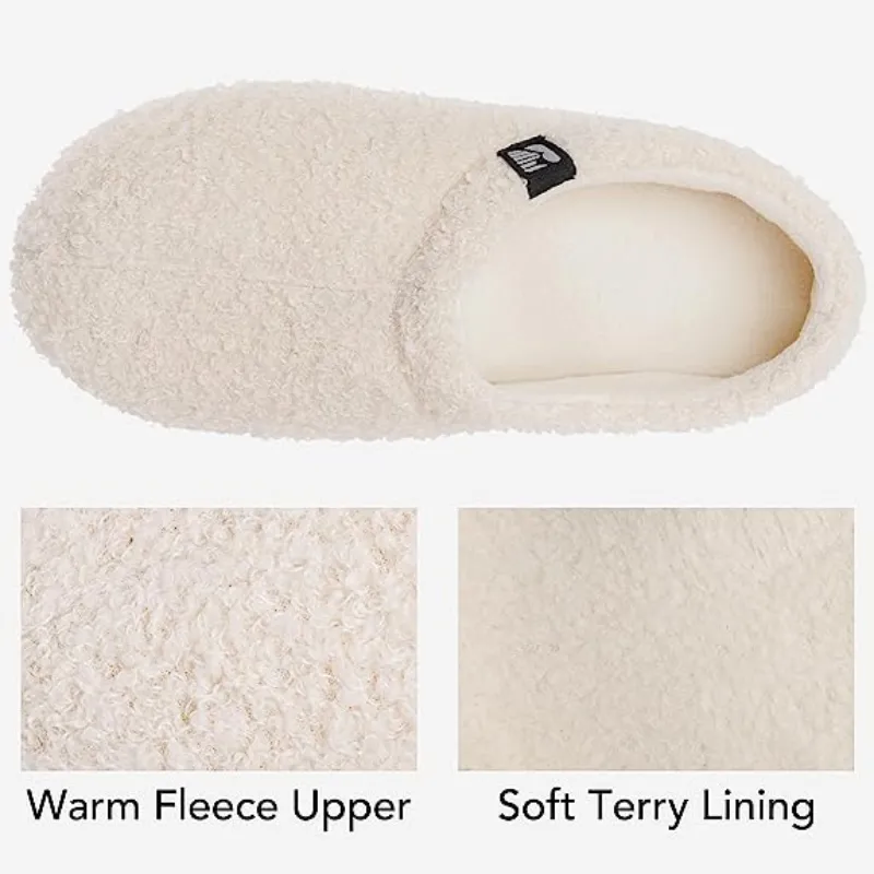 Fleece Lined Indoor Comfort Slippers