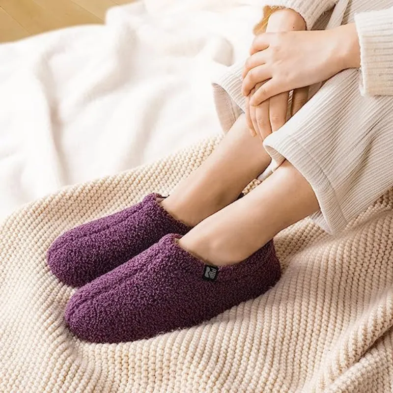 Fleece Lined Indoor Comfort Slippers