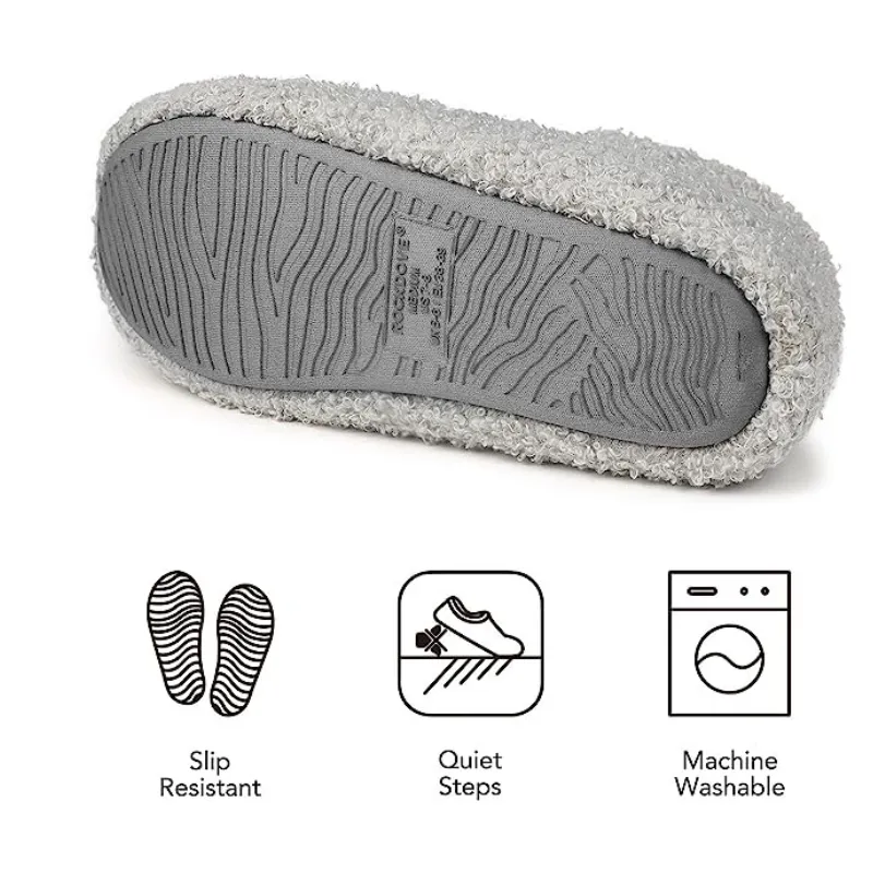 Fleece Lined Indoor Comfort Slippers