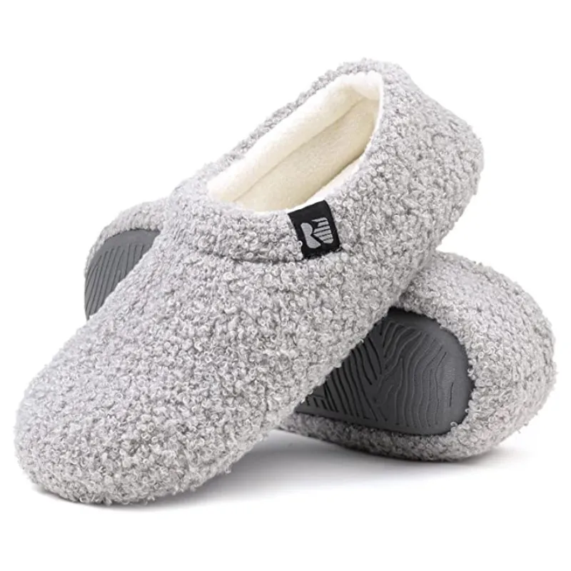 Fleece Lined Indoor Comfort Slippers