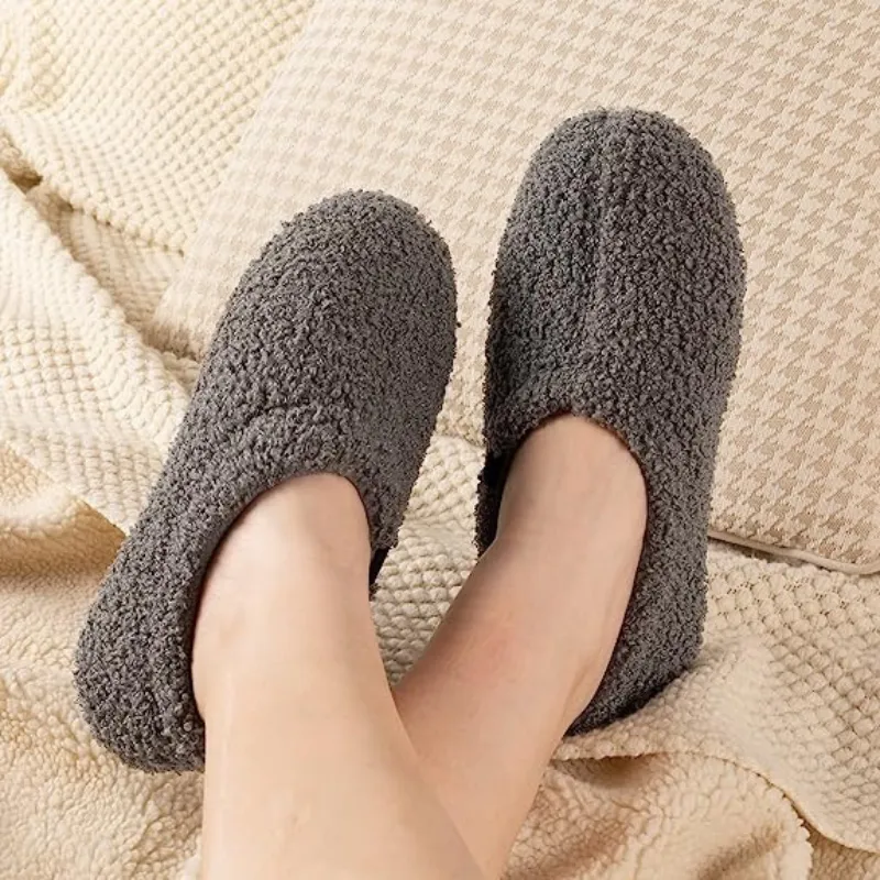 Fleece Lined Indoor Comfort Slippers