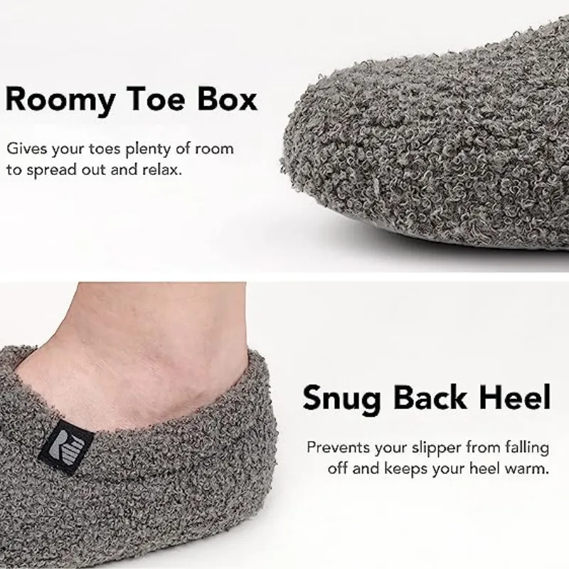 Fleece Lined Indoor Comfort Slippers