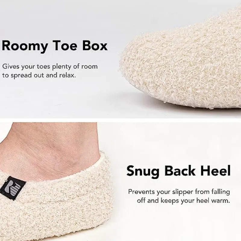 Fleece Lined Indoor Comfort Slippers