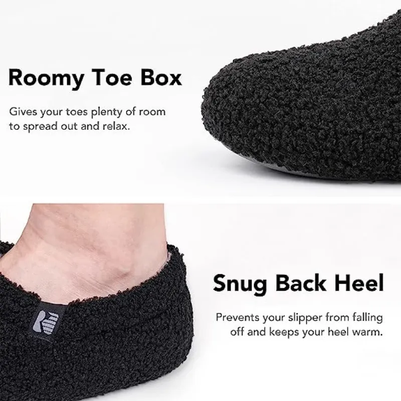 Fleece Lined Indoor Comfort Slippers