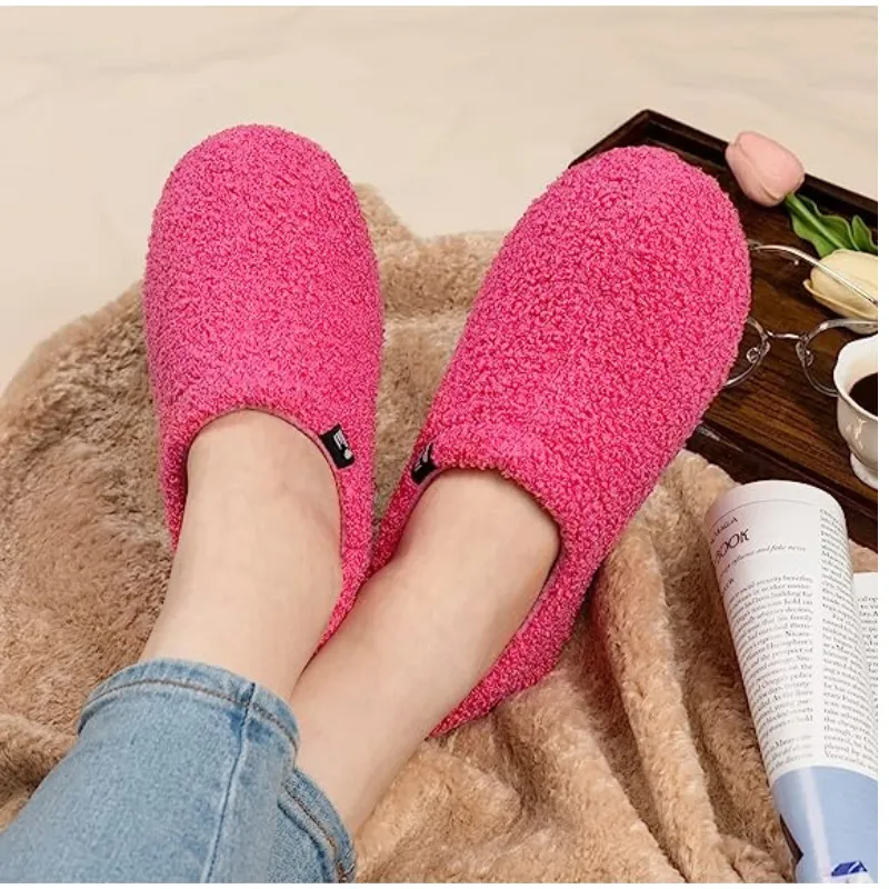 Fleece Lined Indoor Comfort Slippers