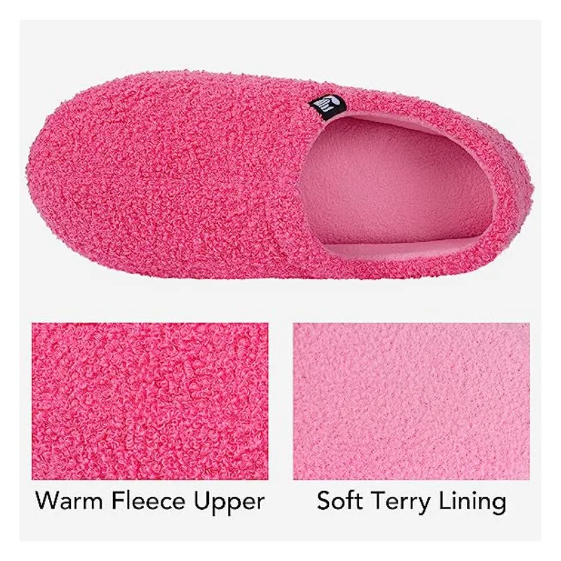 Fleece Lined Indoor Comfort Slippers
