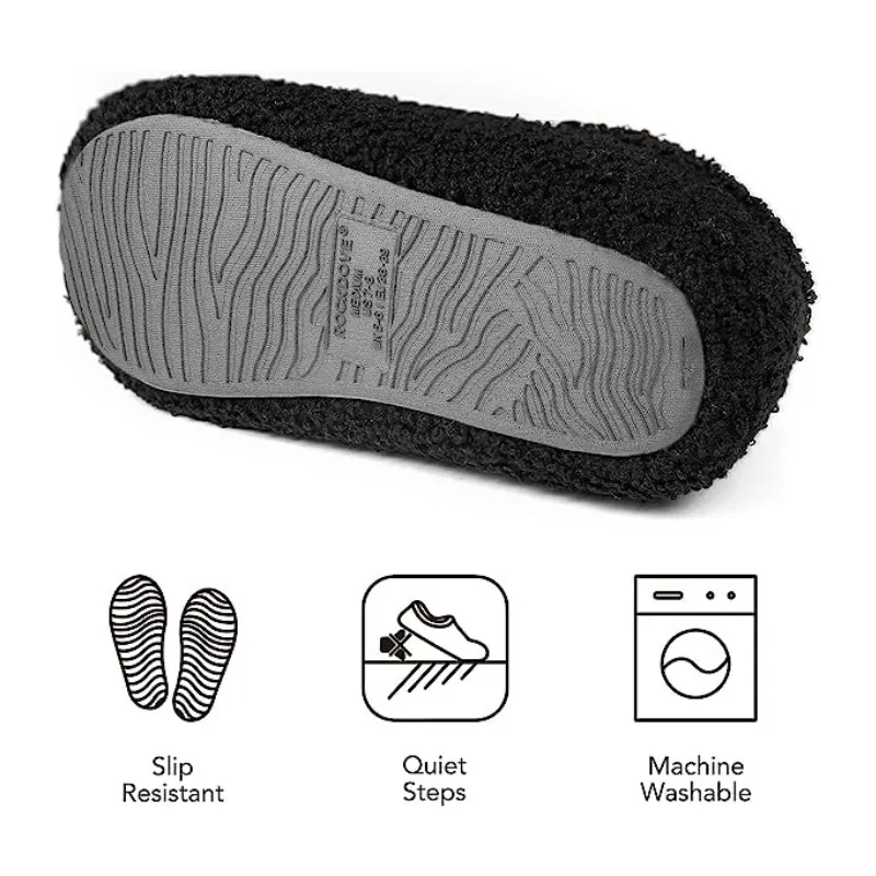 Fleece Lined Indoor Comfort Slippers