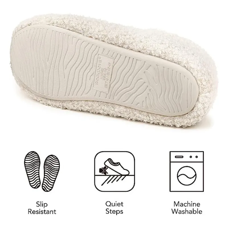Fleece Lined Indoor Comfort Slippers