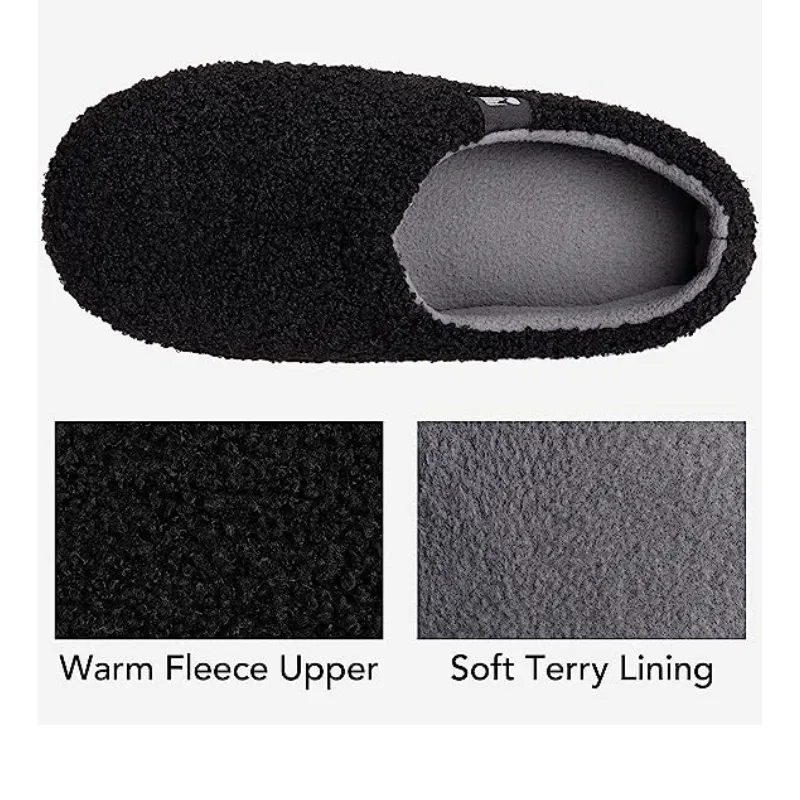 Fleece Lined Indoor Comfort Slippers