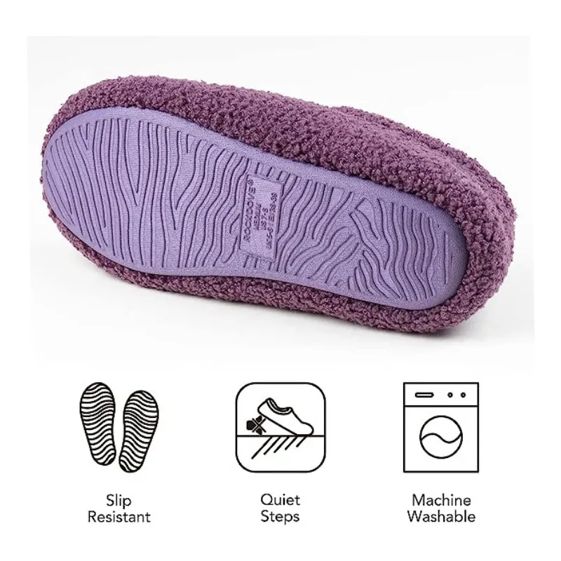 Fleece Lined Indoor Comfort Slippers