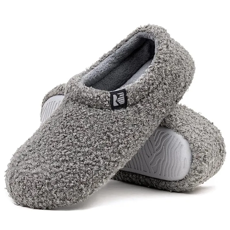 Fleece Lined Indoor Comfort Slippers
