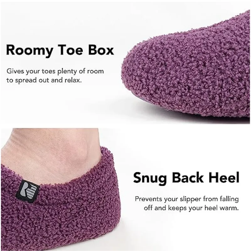 Fleece Lined Indoor Comfort Slippers