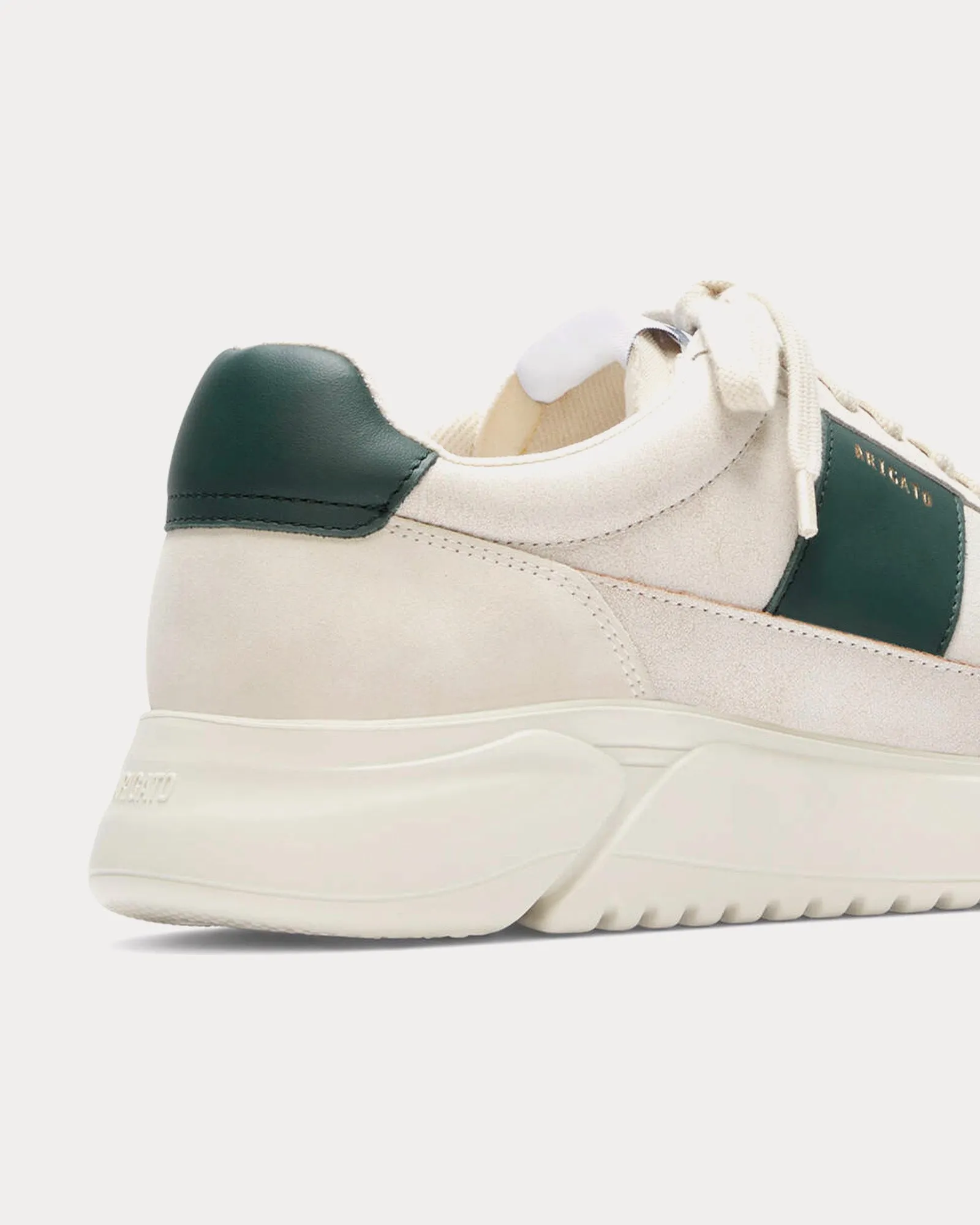 Genesis Vintage Runner Beige / Green Low Top Sneakers