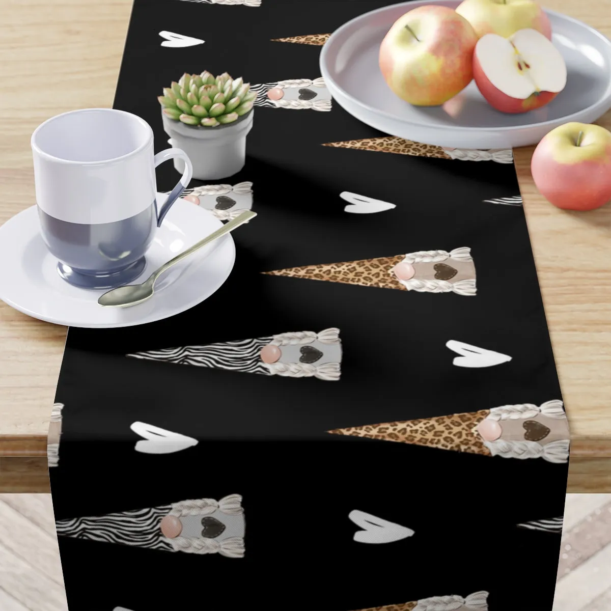 Gnome Place Like Home Table Runner