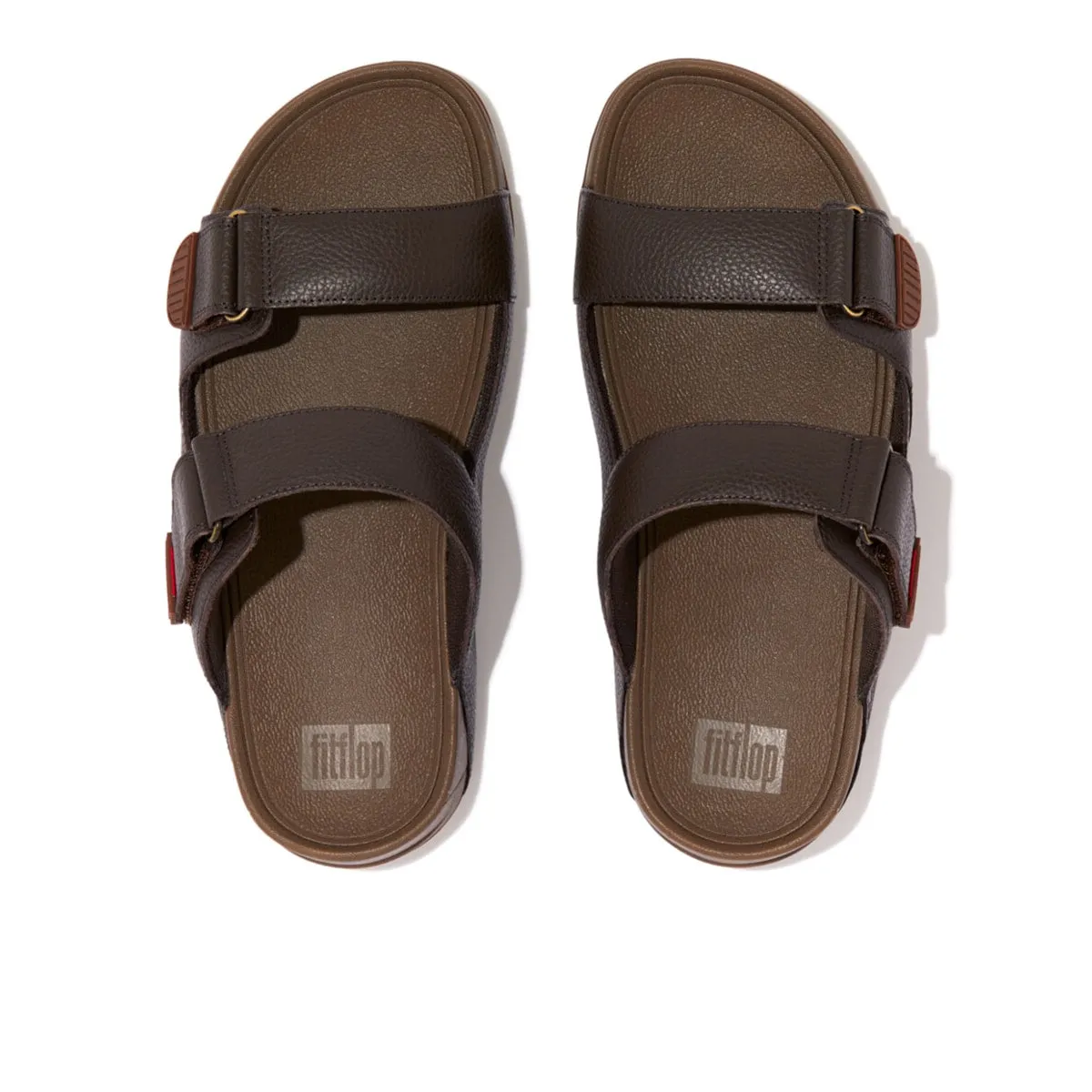 GOGH MOC Men's Adjustable Leather Slides