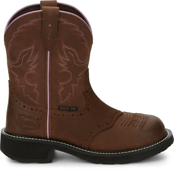 Justin Wanette Steel Toe Work Boot