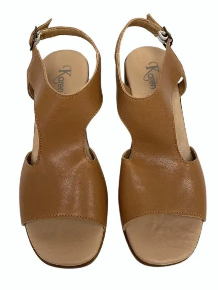 Karen Koo 947007TAN- Sandal