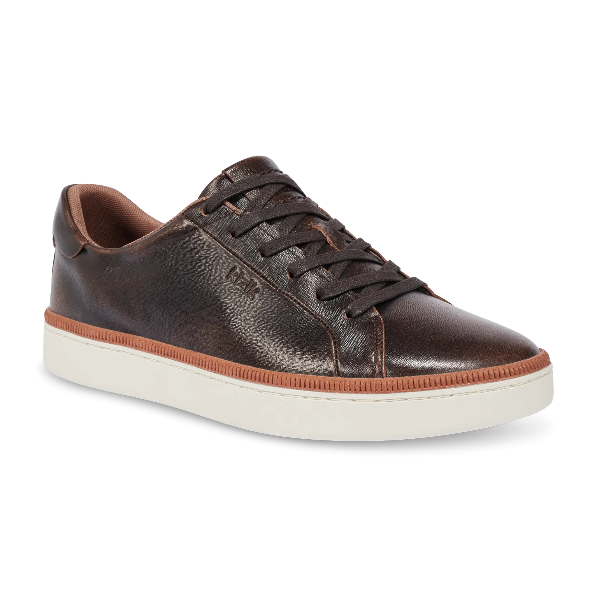Kizik Sonoma Brown hands Free slip on