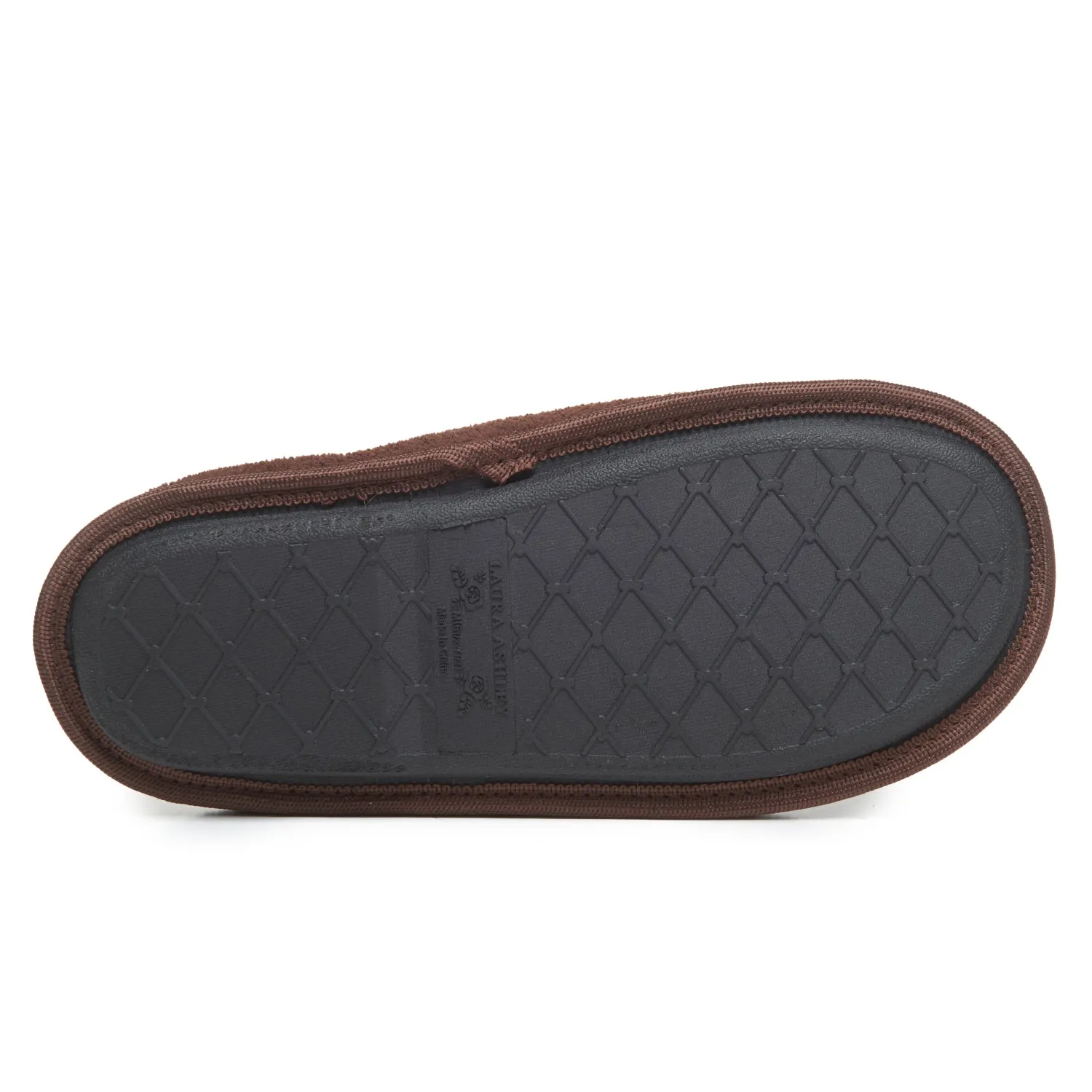 Laura Ashley Women's Spa Slip-On Clog Slippers with Memory Foam | House Slippers with Cushioned Insole for Ladies